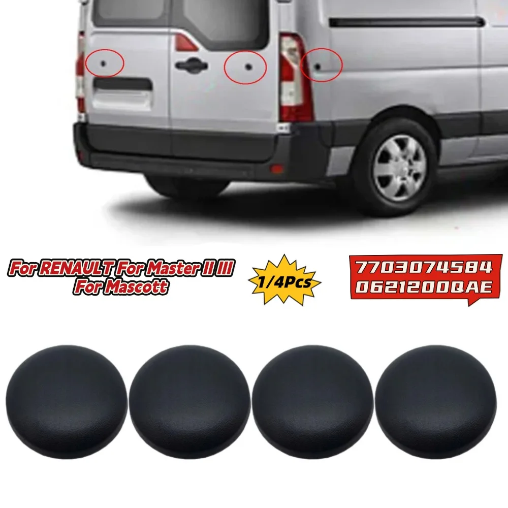 1/4Pcs Rear Door Seal Cover 7703074584 0621200QAE For RENAULT For Master II III For Mascott Replacement Car Exterior Parts