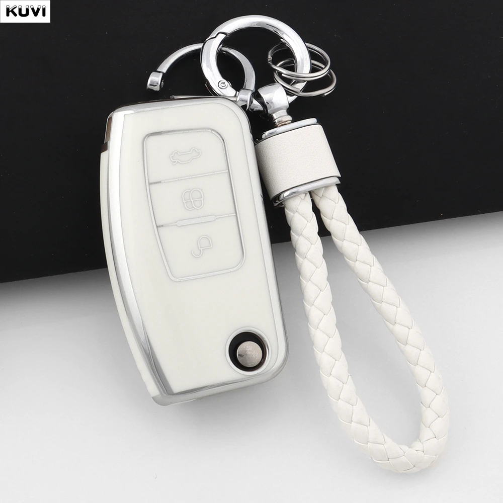 핑크 TPU 자동차 키 커버 케이스 폴딩키체인 쉘 포드 - Phone Cases The Dairy 리뷰 및 가격