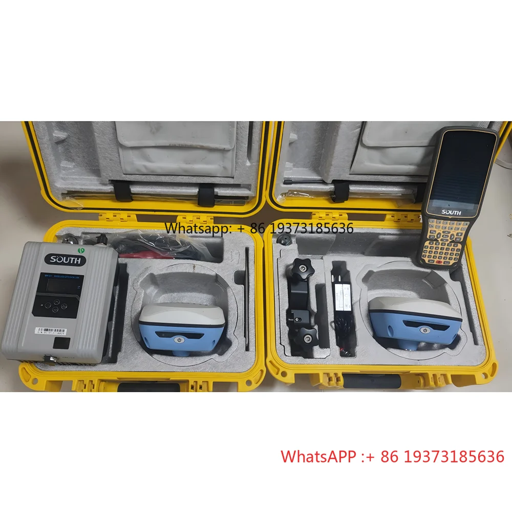 Second Hand South G7 Gps Receiver Gnss Rtk Land Measuring Instrument Used Base and Rover