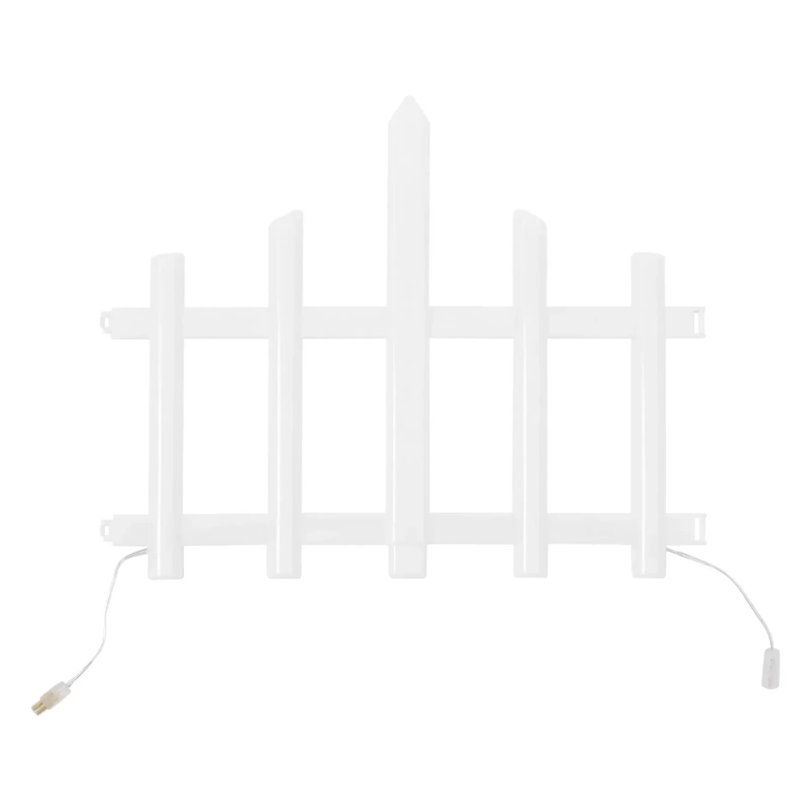 أضواء زينة سياج عيد الميلاد الخارجية مشرق 50 مصباح LED (موفرة للطاقة) للحديقة والسطح