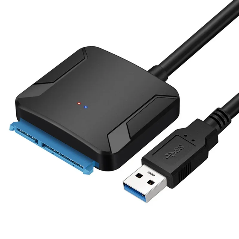 

Кабель-Переходник USB 3,0 к Sata, кабель-конвертер USB3.0 для жесткого диска Samsung Seagate WD 2,5 3,5, адаптер для жесткого диска SSD