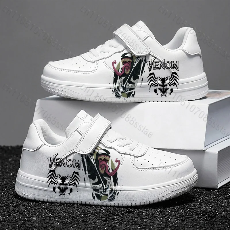 

Кроссовки Venom с крутым принтом для девочек, мальчиков, детей, подростков, студентов, взрослых, родителей и детей, удобные, легко надеваемые, модные, повседневные кроссовки