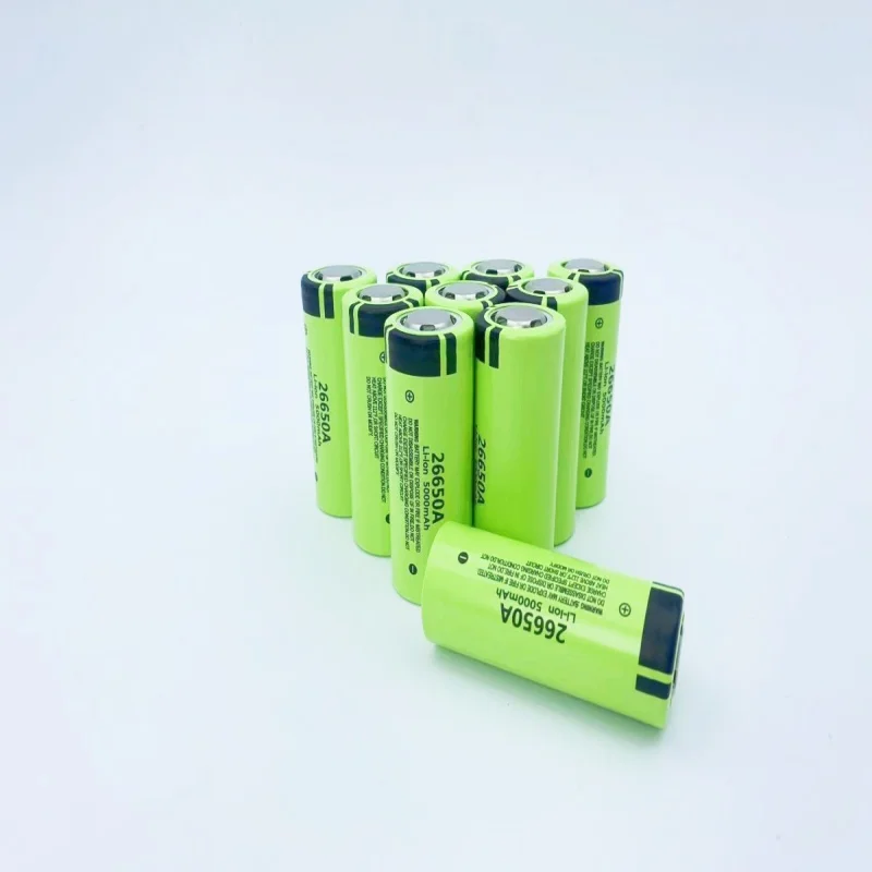 Large capacity rechargeable lithium-ion battery 100% 26650mAh LII-50A 5000mAh 26650-50A flashlight 20A new 3.7V