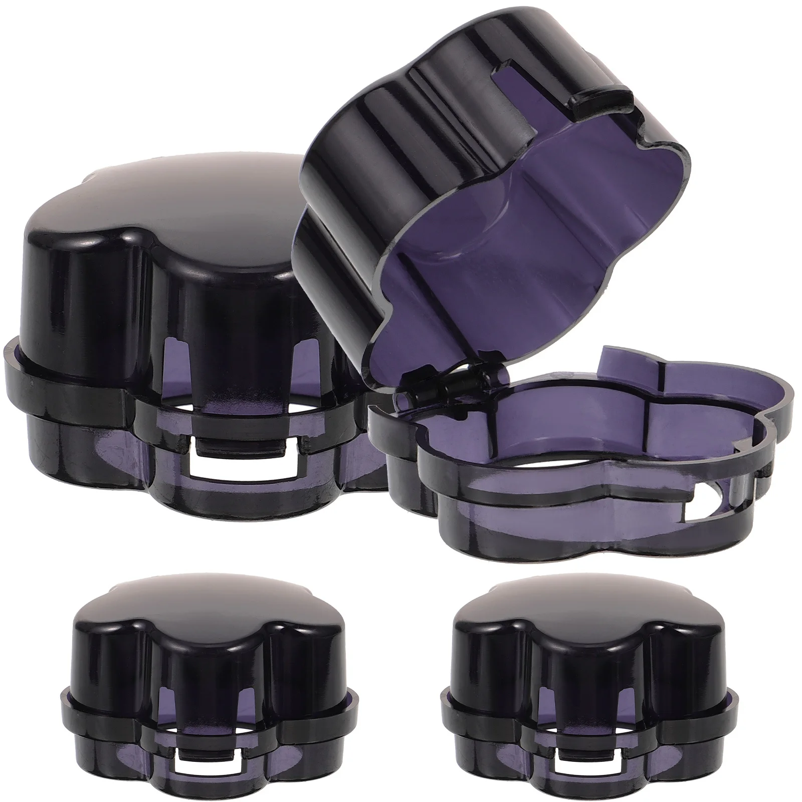 

4pcs For Child Safety Plastic Baby Proof Knob Covers For Gas Stove Top, Oven Lock Child Safety, Stove Safety Knob Covers