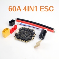 60A ESC 4 in 1 BLHeli-S DSHOT600 3-6S brushless ESC LANRC for FPV drone