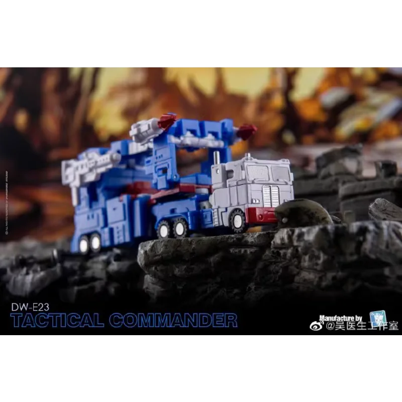 Getransformeerd Speelgoed Doctor Wu's Originele Extreem Kleine Aandeel Mecha DW-E23 Tongtian T-Xiao Animatie Kleur Actie Pop