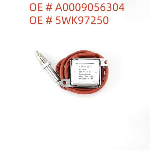 고품질의 새로운 A 0009056304 5WK9 7250 a 000 905 63 04 메르세데스 벤츠 W176 C117 X156 W166 W221 용 질소 산소 NOx 센서