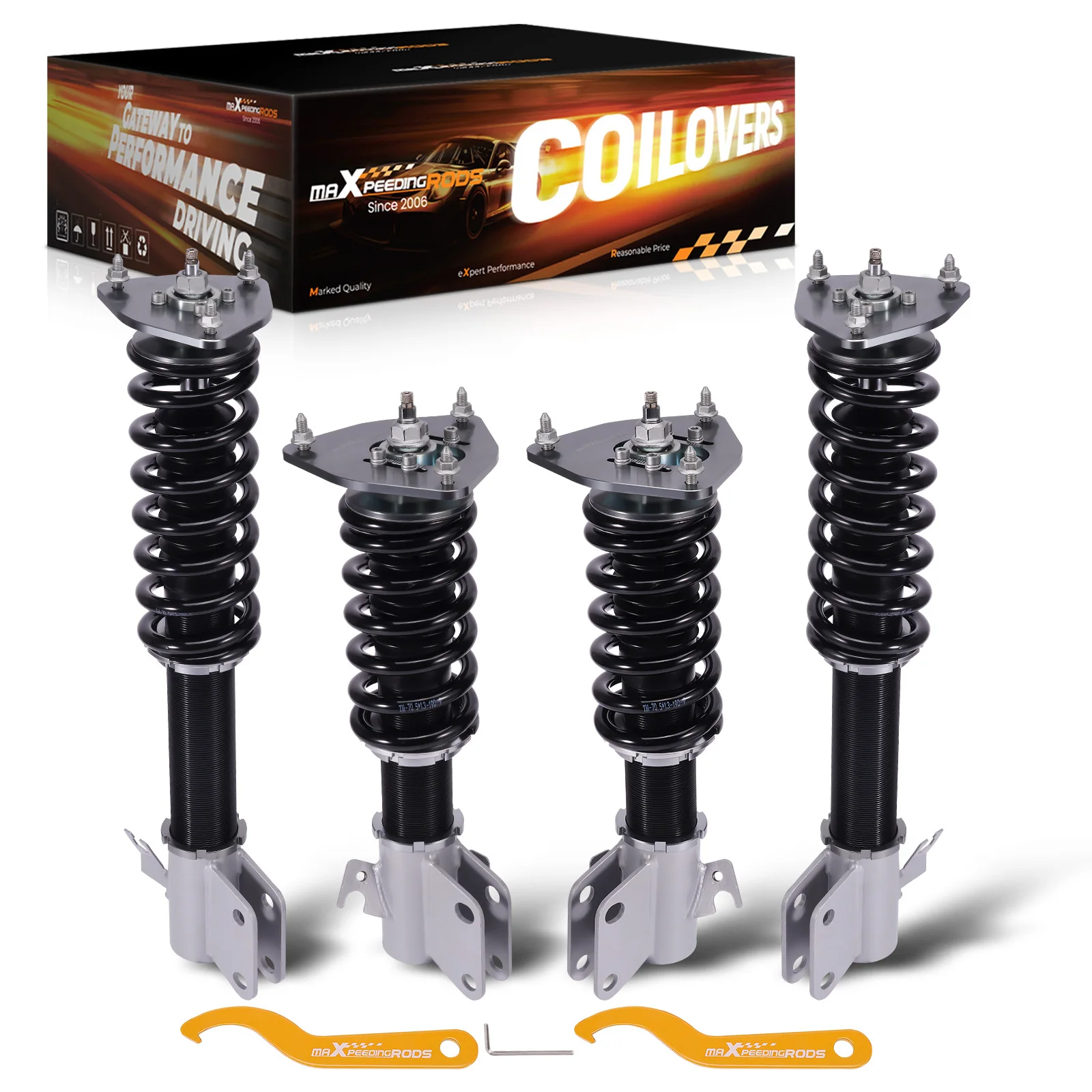 

MaXpeedingrods Coilovers 24 Way Damper Lowering Kit For Subaru Forester SG 03-08