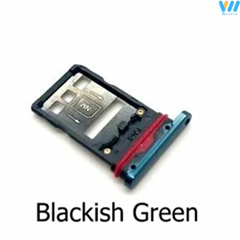 Sim Card Tray For Huawei Mate 20 Pro SIM Micro Reader Card Slot Holder Adapters Card Socket Connector Replacement Repair Parts