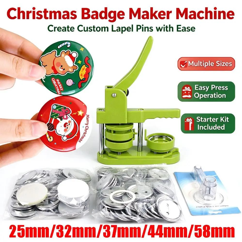 Handmade Including Materials Badge Machine Molds 25mm/32mm/37mm/44mm/58mm Mould Button Maker Durable Round Shape Cut Die DIY