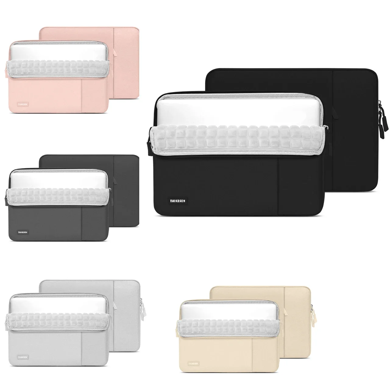 Laptop Sleeve Bag for Macbook Air Pro 16 Inch Notebook Pouch for Lenovo Xiaomi Asus HP Dell 13.3 14 15.6 Portable Bag Cover Case