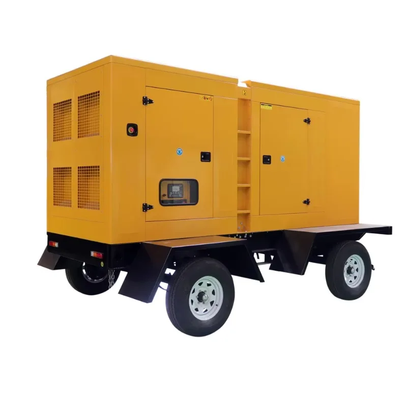 

COMLER 50-200KW Gas station generator set with Trailer from China