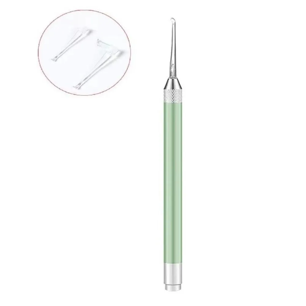 New Stainless Steel Luminous Ear Scoop with Light Handy Ear Cleaner Visual Ear Cleaning Tools