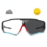 ELAX Brand New Style Photochromic Sunglasses Sports Men Women Mtb Bike Bicycle Eyewear Cycling Glasses
