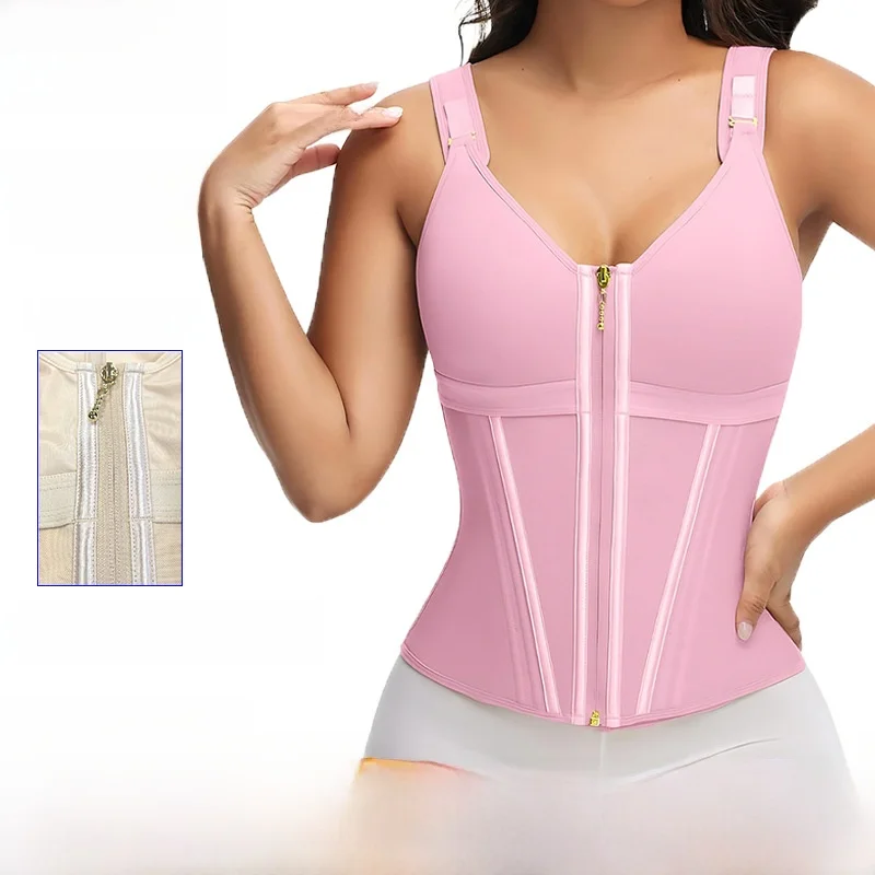 Cseta Moldeadora para Mujer, Doble Capa de Malla, Control de Abdomen y Cintura, Deportiva, Fitn, Moldea el Cuerpo, Tela...