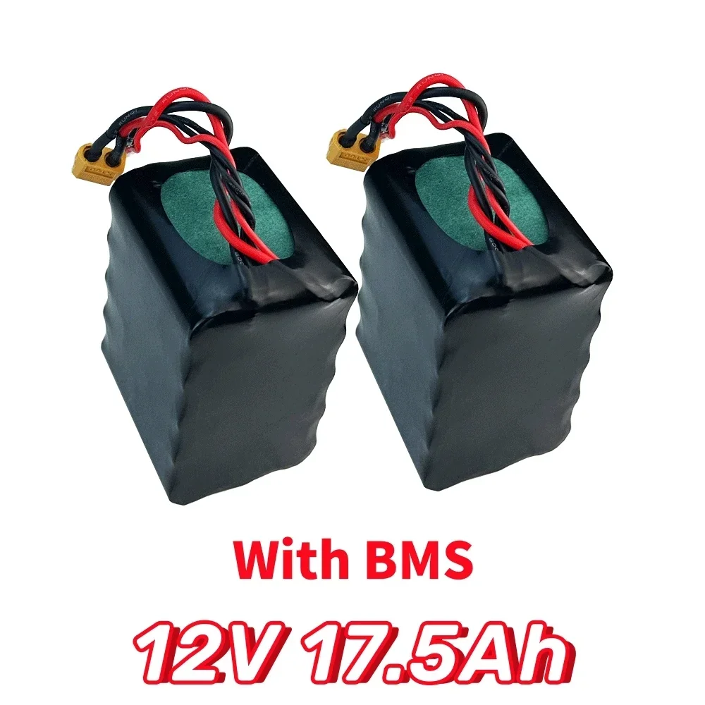 12V 17.5Ah 18650 3S5P Lithium Ion Battery Pack For Various RC Airplane Drone Quadrotor