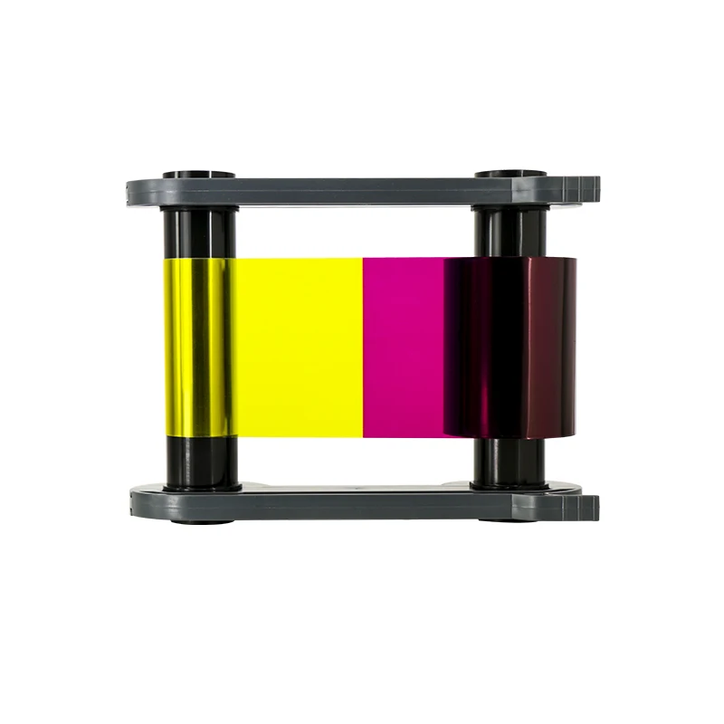 original R5F008EAA YMCKO ribbon cassette 300 prints 5 panels compatible for Primacy Zenius Elypso