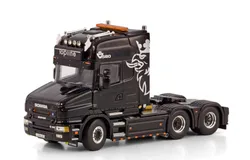 Alloy Toy Model WSI 1:50 Scale Sca-nia 4S Tor-p-edo 6x2 Axle Transport Truck Tractor Vehicles DieCast Toy Model Gift 04-2195