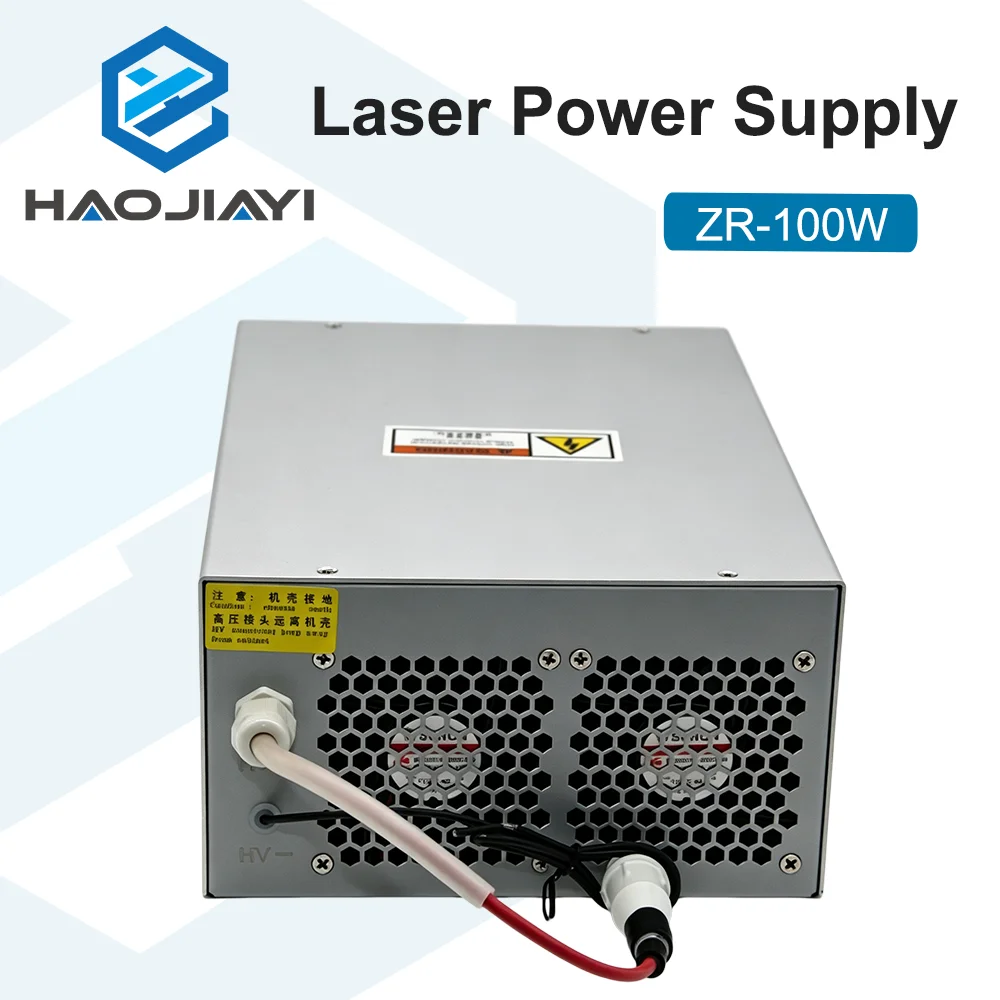 ZR-100W 100W CO2 Laser Power Supply High Voltage PSU for 100W CO2 Glass Laser Tube Engraving Cutting Machine Replacement Parts