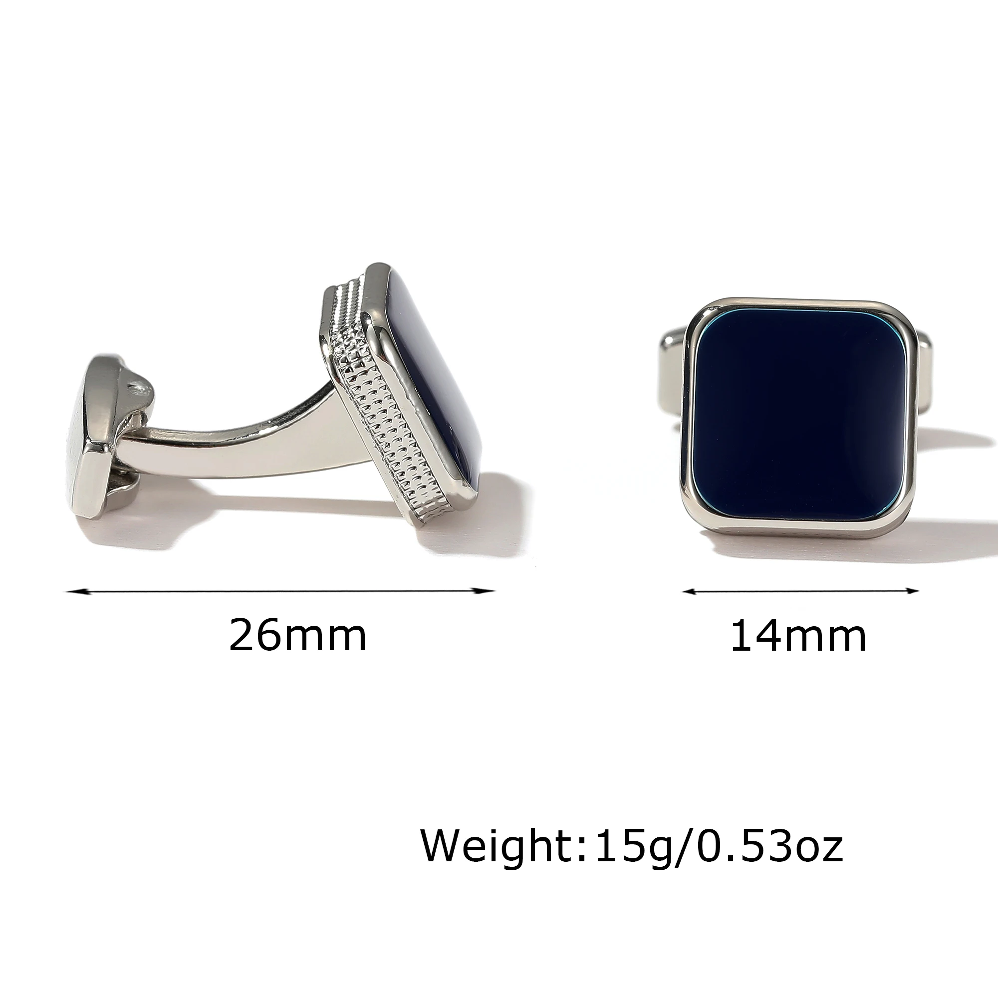 Cufflinks for Men TOMYE XK20S056 Classic Brief Fashion Square Buttons Formal Casual Dress Shirt Cuff Links Wedding Gifts