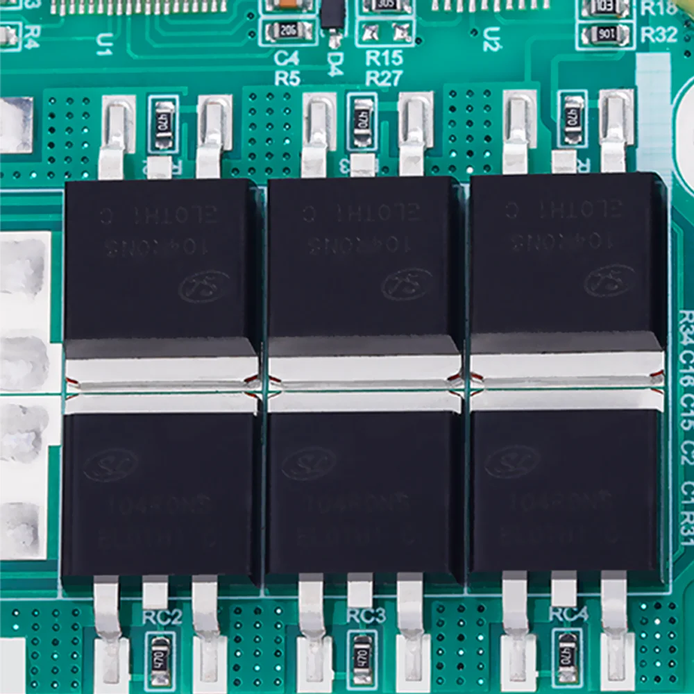 Bateria Bisida BMS 12S/15S/16S Lifepo4 (3,2 V) 36 V/48 V/51,2 V Wspólny port z balansem i NTC, dziesięć funkcyjnych zabezpieczeń