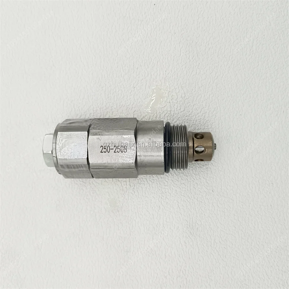 

Hgih Quality Part 2555662 2502508 Relief Valve for CAT Excavator E320 E322 E325 E315 E330 255-5661 255-5662 250-2508