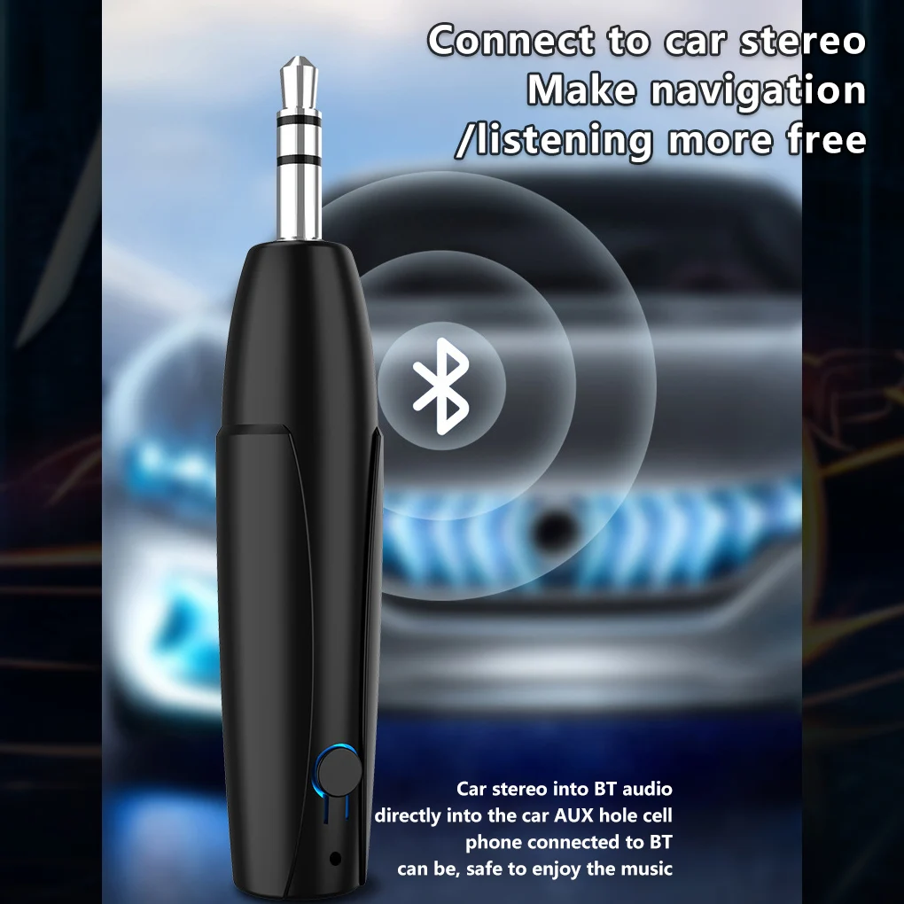 Portable Bluetooth-Compatible 5 0 Wired Headphones Audio Sounds Receiver Music Streaming Mini Adapter Accessories