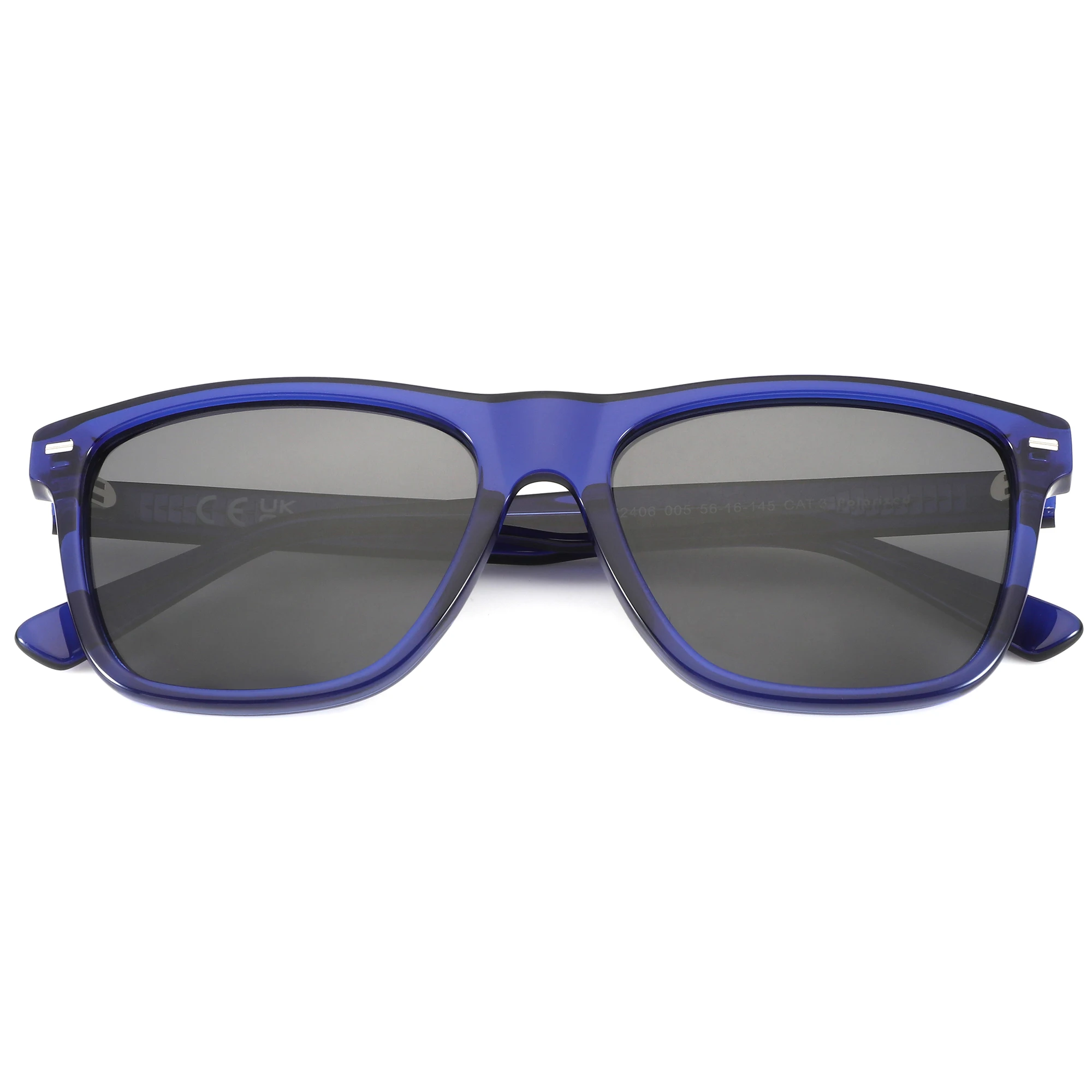ZENOTTIC Neu eingetroffene quadratische polarisierte Sonnenbrille, UV400-Schutz, Acetat-Sonnenbrille, klassisches Design, Schatten für Damen und Herren – Detail 28