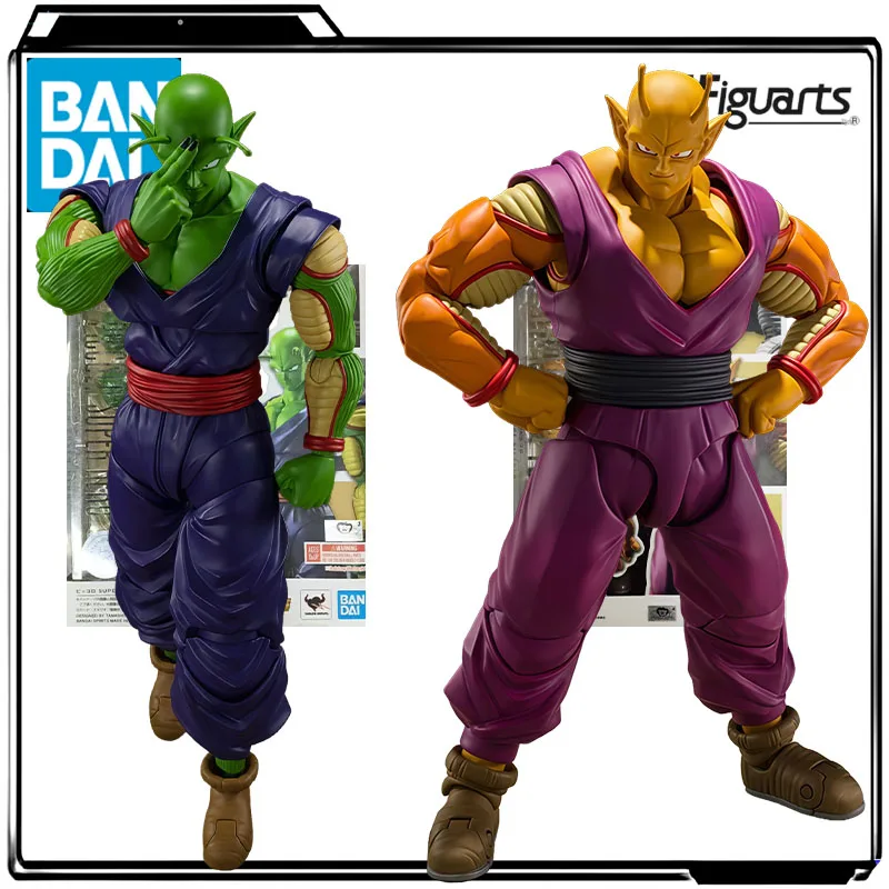

Bandai натуральная аниме-фигурка S.H.Figuarts Dragon Ball Super: Super Hero Piccolo и Orange Piccolo, экшн-фигурки, игрушки для мальчиков и детей