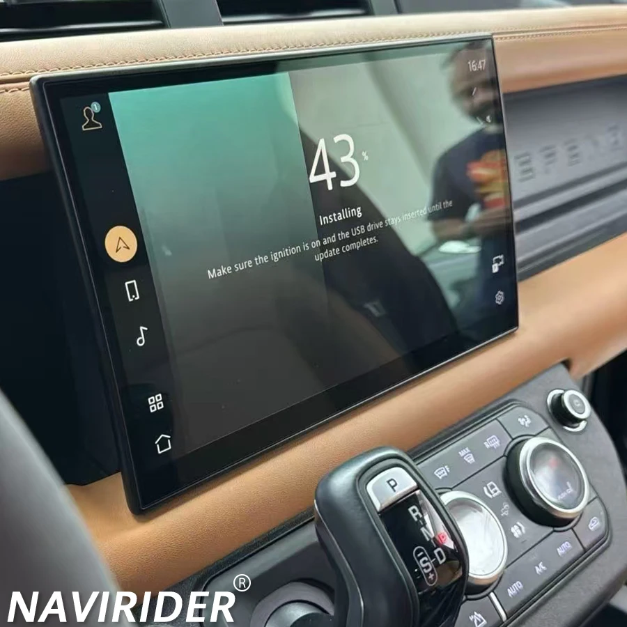 11.4 Inch For Land Rover Defender 2018 2024 Screen Car Infotainment System Multimedia Carplay Auto Headunit Monitor old to new