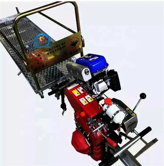 best mountain orchard monorail transporter for transporting fruit crops and fertilizers self-propelled modular transport