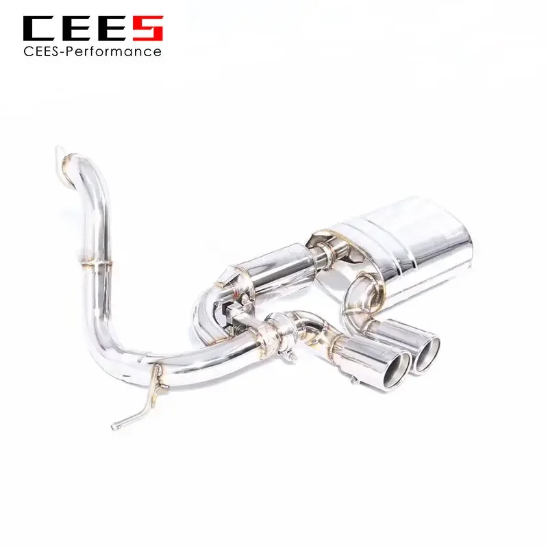 CEES Catback Exhaust for LOTUS Evora 3.5L 2010-2016 Exhaust Pipe Stainless Steel Downpipe Automobile Valve Exhaust System