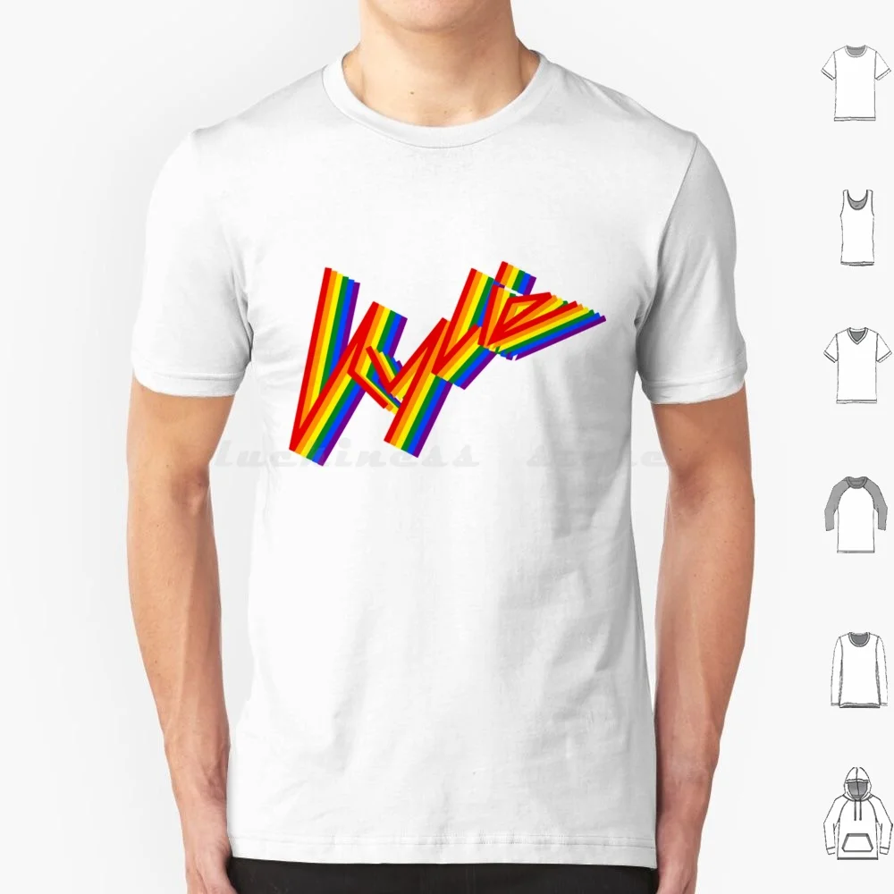 Kylie Pride T Shirt Cotton Men Women DIY Print Kylie Minogue Kylie Christmas Christmas Holidays Festive Christmas Tree Tree