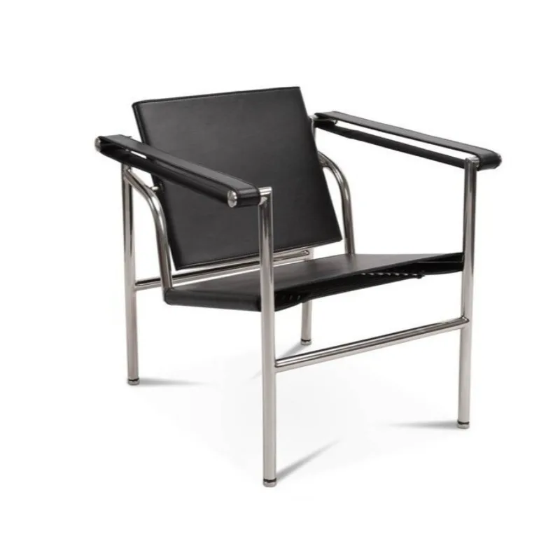 Low backrest rotating small apartment leisure chair, single sofa with armrests in the living room