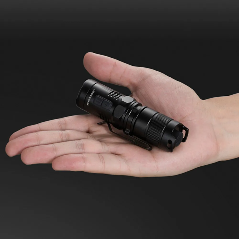 Nitecore MT10C 920LM LED Torch+ LMA1 Helmet Mount + NL169R USB-C Charging Port Rechargeable Battery mini EDC Tactical Flashlight