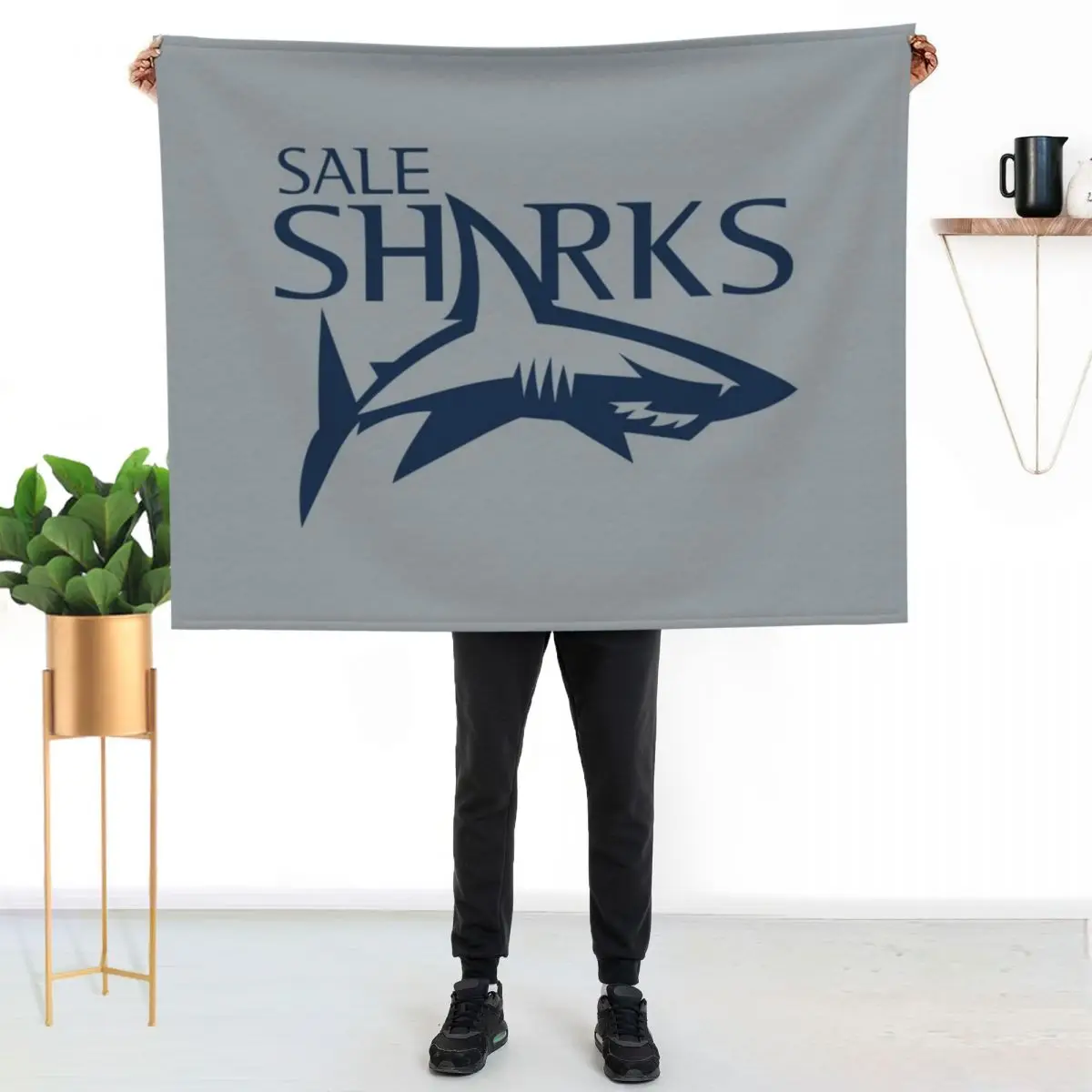 The Sale Sharks Throw Blanket wednesday Furry Heavy Decorative Throw Plush Hairys Blankets