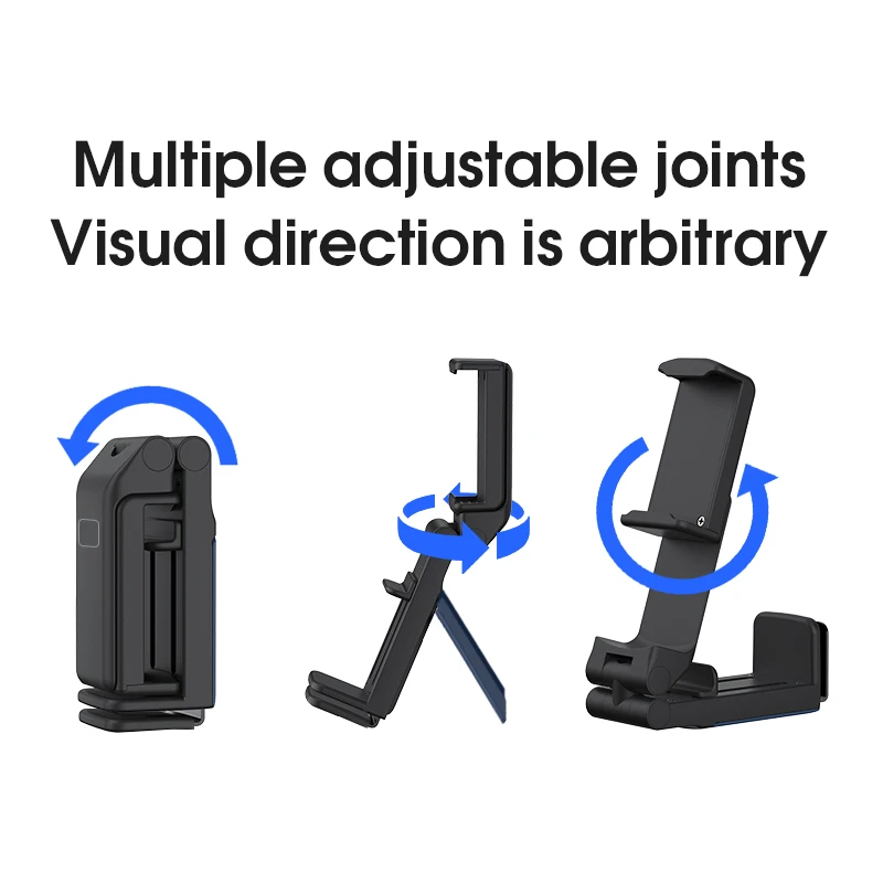 Multifunction Phone Holder Travel Stand 360 Rotate Foldable Bracket Adjustable Headphone Holder Tablet Stand Mount in Car Clip