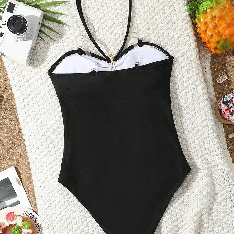 2025 New Childrens Swimsuit Cute Beach Bikini for Girls Mid Size One Piece Swimsuit for Girls