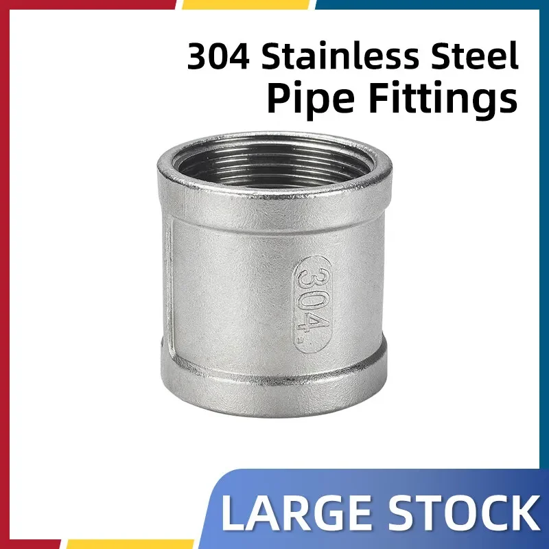

201/304 Stainless Steel Inner Wire Direct 316L Pipe Fittings 1/8-2" pipe an fittings pipes connector fitting pipes