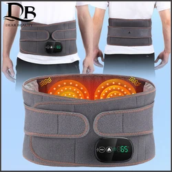 Multifunctional Heating Belt Massage Relieve Fatigue Relax Muscle Red Light Hot Compress Vibration Promote Blood Circulation