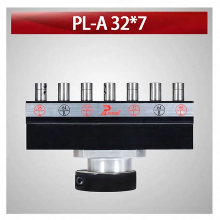 ANDUUK CX-14 5/7/11/21/mandelli PL-Ling Testa noiosa/testa di foratura per mandrini multipli