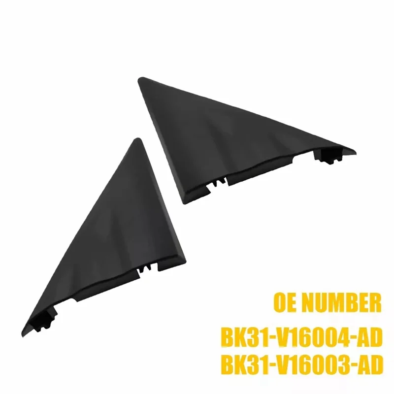 ABHY-1 Pair Car Rearview Mirror Front Triangle Plate Front Trim BK31-V16004-AD BK31-V16003-AD For Ford Transit MK8 2014-2020