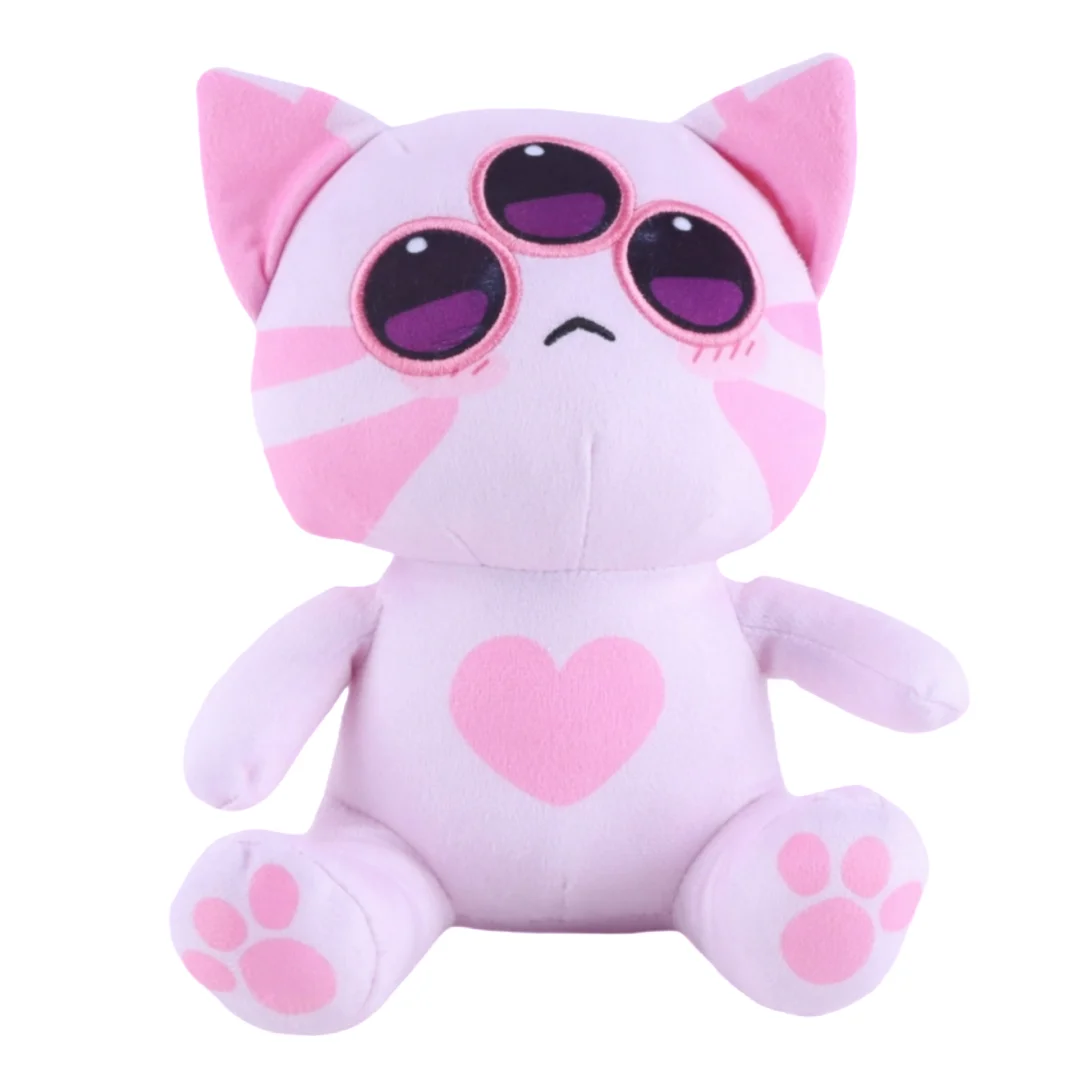 Kawaii Chibi Tierklinik Plüschtier Spiel-Merchandise Ratthew Tiny Anomaly Three Eyes Anomaly Ron Geburtstags-Weihnachtsgeschenk für Kinder und Fans – Detail 14