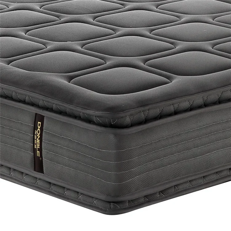 12 Inch 5 Zone High Quality Luxury Euro Top Pocket Spring Mattress For House/Hotel Use