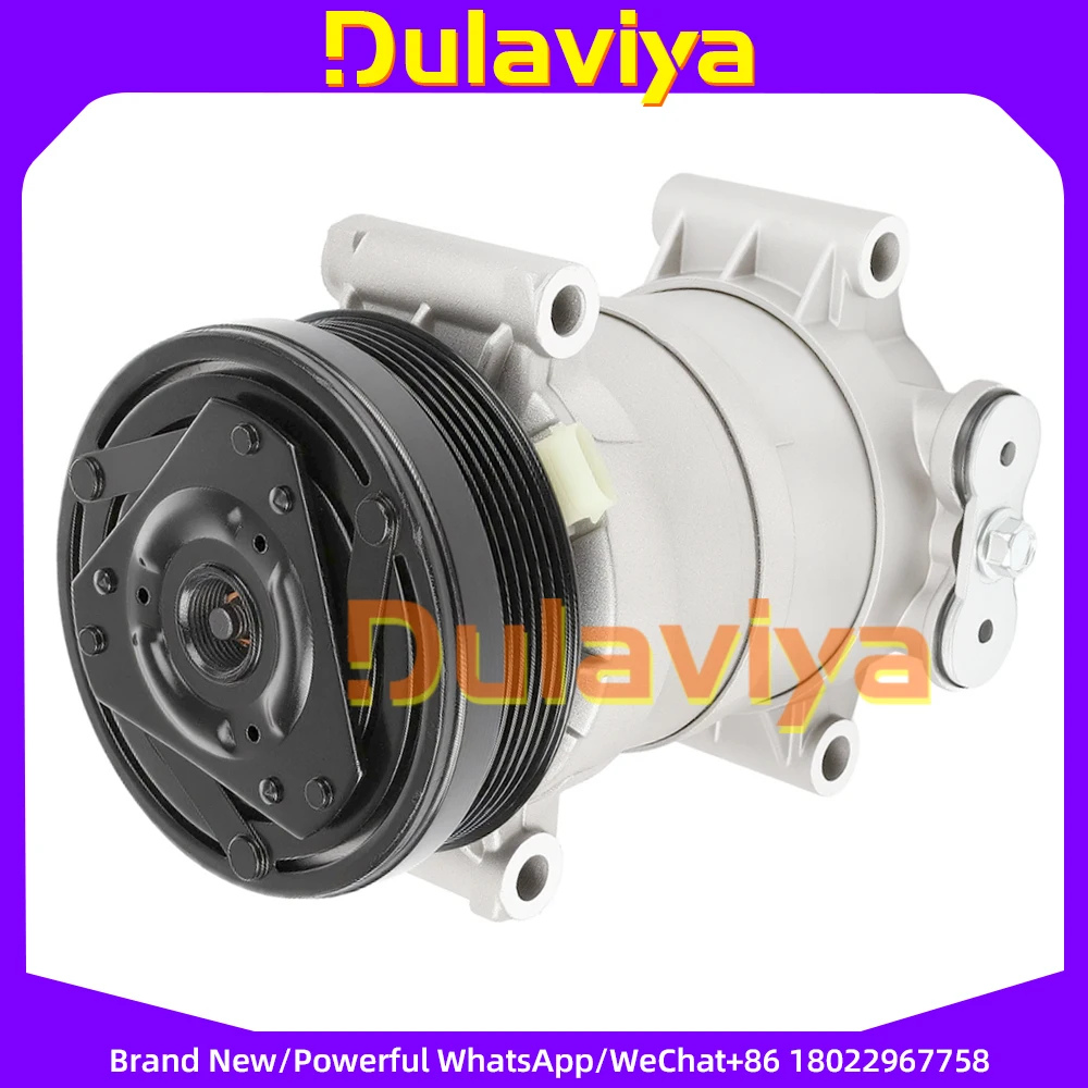 

HT6 AC Compressor with Clutch For Chevy Tahoe C1500 K1500 1996-1999 GMC Yukon 19151514 89018948 89019224