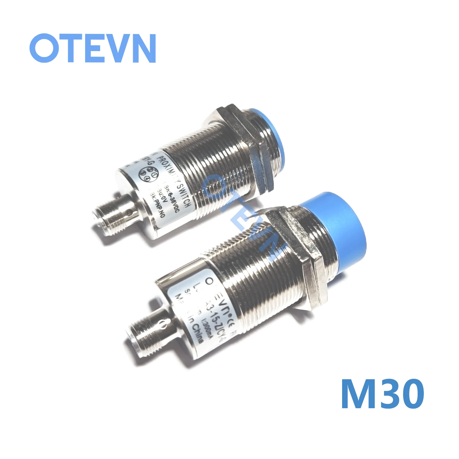 Air Plug M30 Proximity Sensor Switch Inductive Detection Approach 4 Pin 6-36V LJ30A3  PNP NPN Normal Open Close Automation PLC