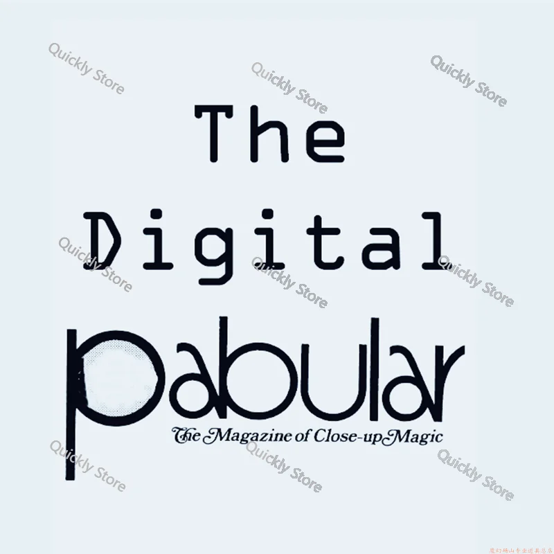 

2025 The Digital Pabular - Magic tricks (Instant Download)