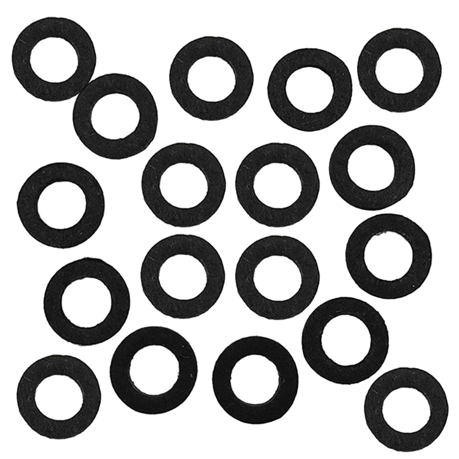 

30Pcs Trumpet Felt Pads - Black Valve Cushion Washers for Trumpet Trombone Cornet Instrument Repair Replacement Parts