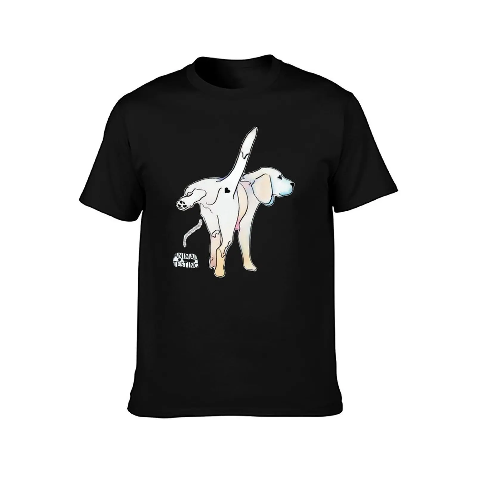 stop animal testing beagle T-Shirt Performance Workout Short Sleeve Tee T-Shirt