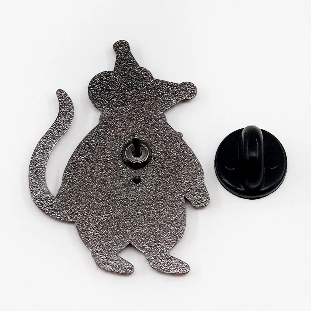 Clown Rat Enamel Pin Clown And Rat Mashup Badge Creative Jewelry Decoration